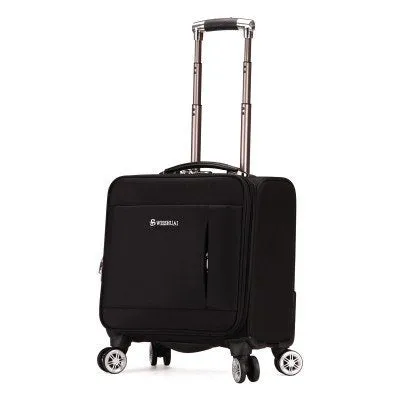 18 Inches Fashion Commercial Universal Wheels Trolley Luggage Boarding Small Portable The Box