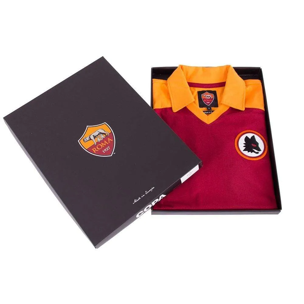 1980 AS Roma Retro Home Shirt