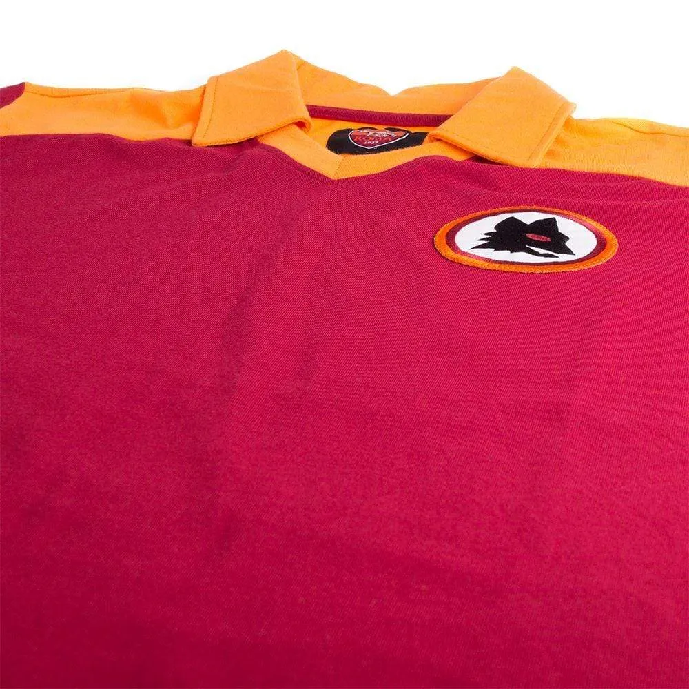 1980 AS Roma Retro Home Shirt