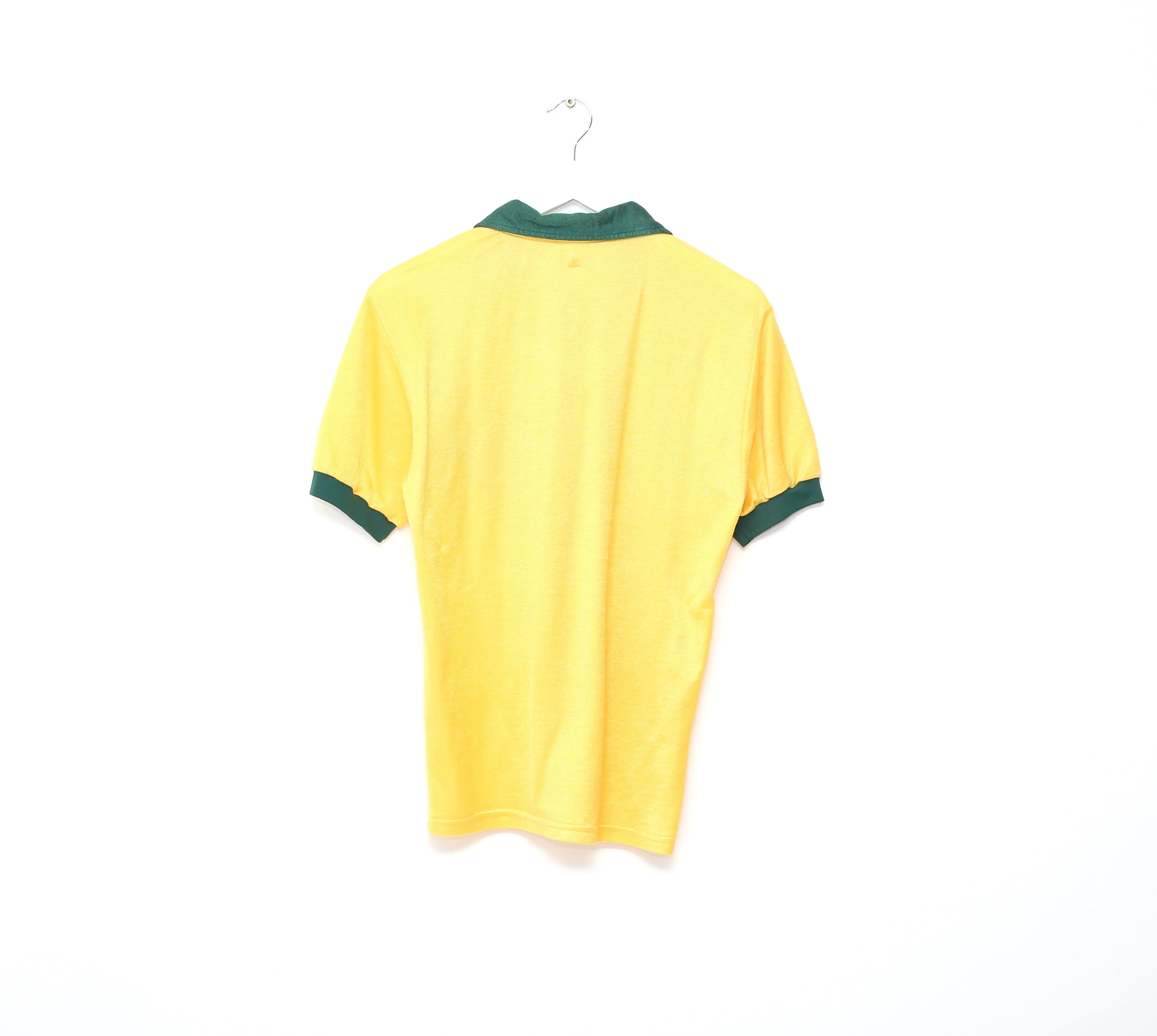 1988/91 BRAZIL Vintage Topper Home Football Shirt Jersey (S/M)