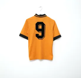 1995/96 BULL #9 Wolverhampton Wanderers Vintage Nutmeg Home Football Shirt (S)