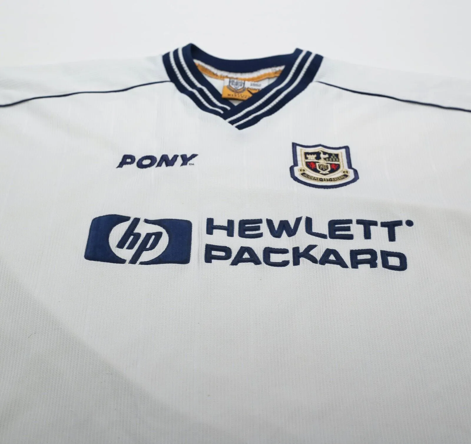 1997/99 TOTTENHAM HOTSPUR Vintage PONY Home Football Shirt (L)