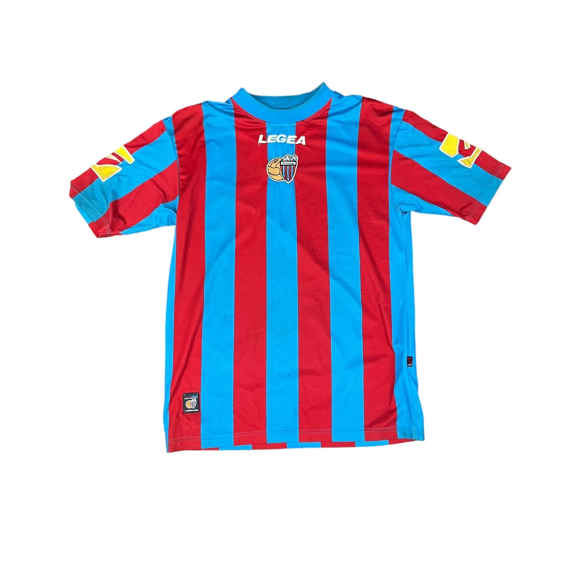 2009-10 Blue   Red Calcio Catania Tee - Large