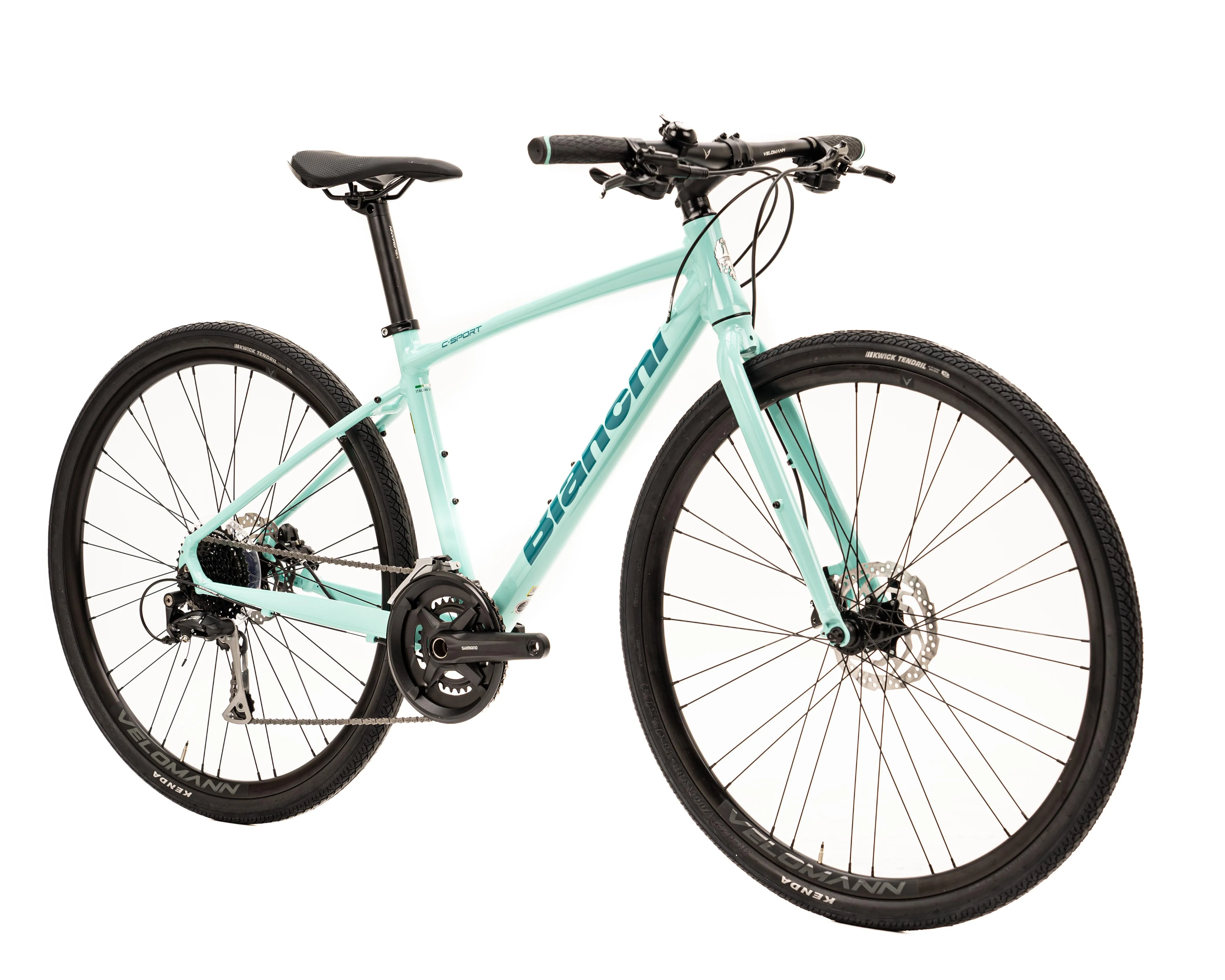 2022 Bianchi C-Sport 3 Alivio 2x9S Disc CK16 Gloss 43cm