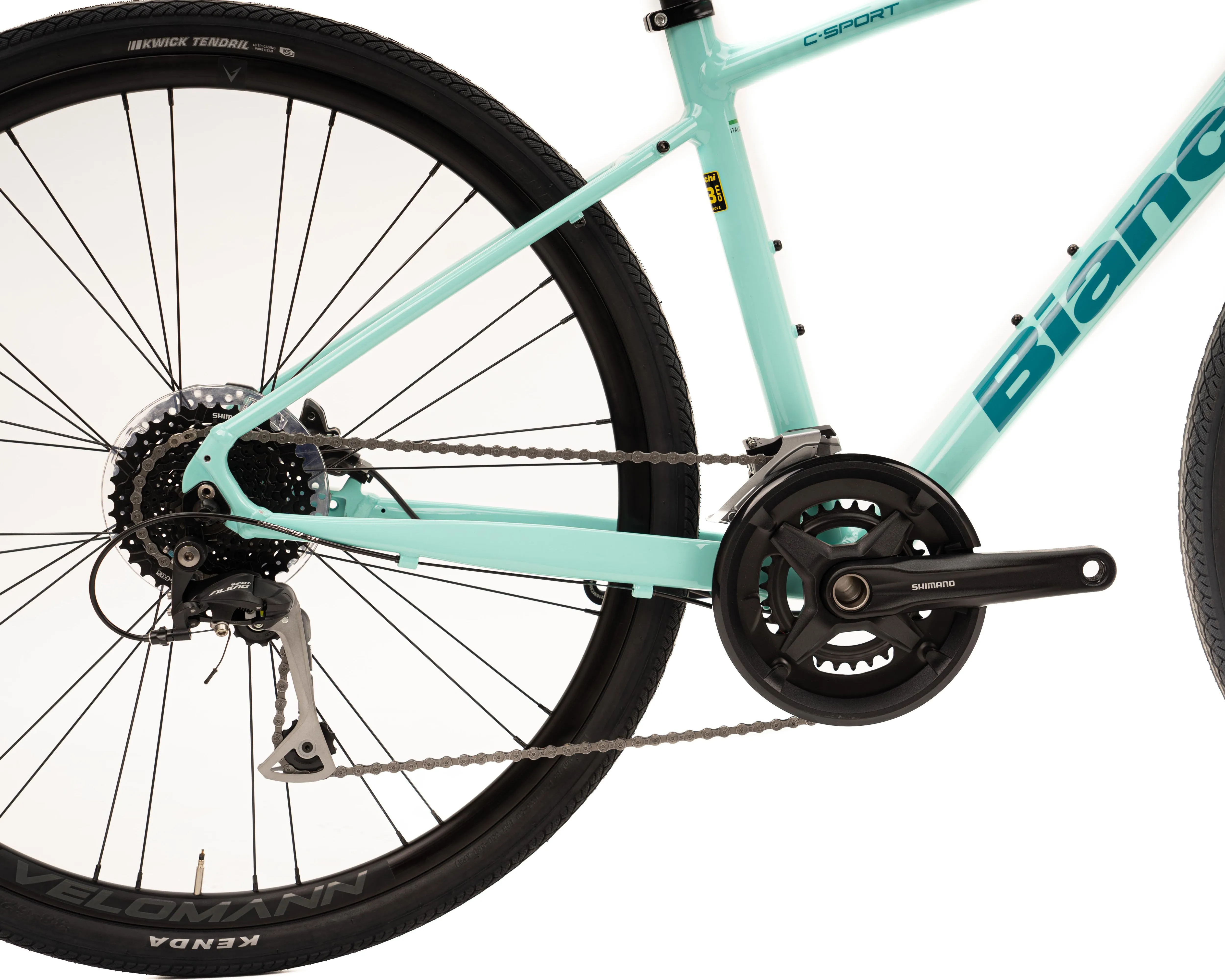 2022 Bianchi C-Sport 3 Alivio 2x9S Disc CK16 Gloss 43cm