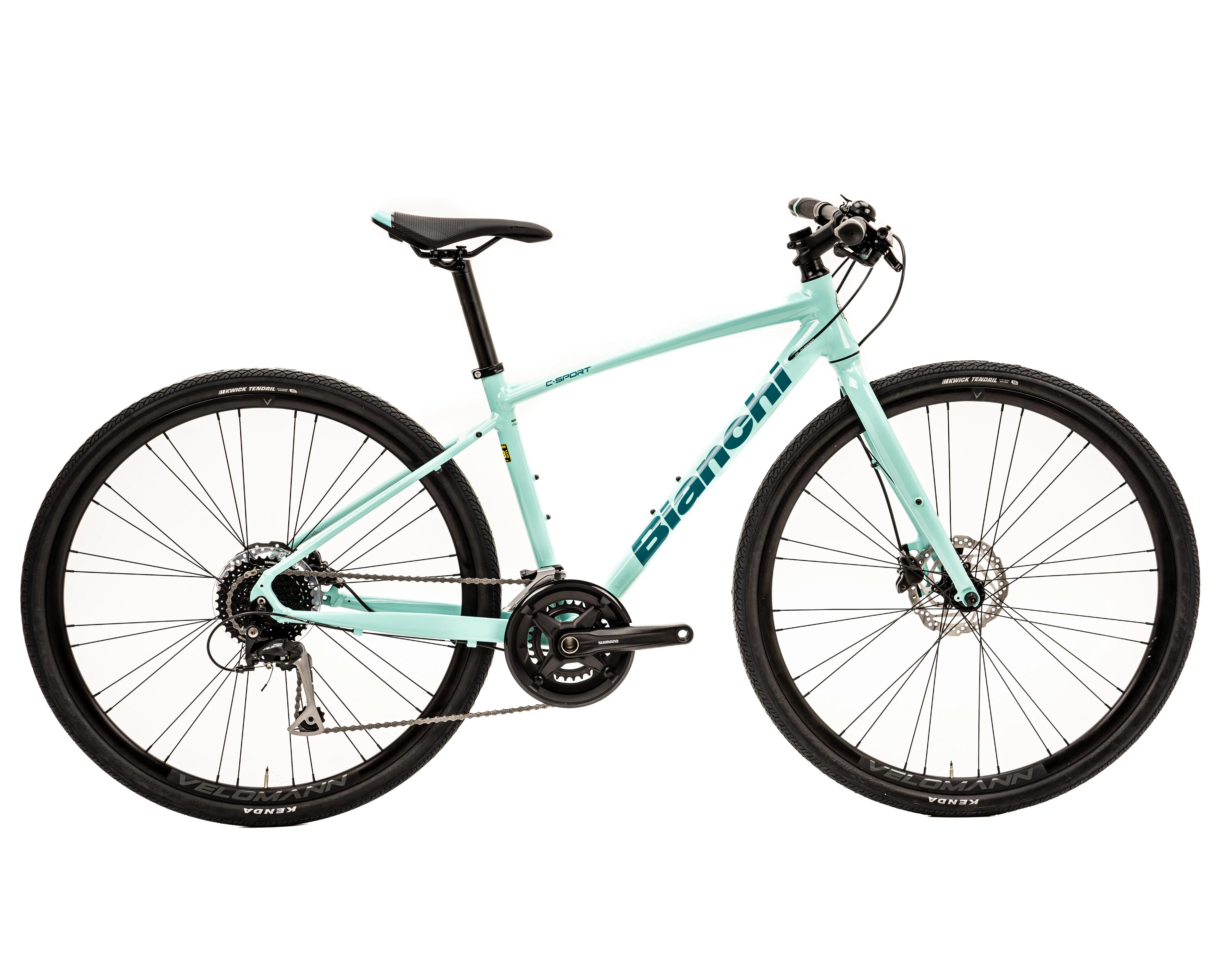 2022 Bianchi C-Sport 3 Alivio 2x9S Disc CK16 Gloss 43cm