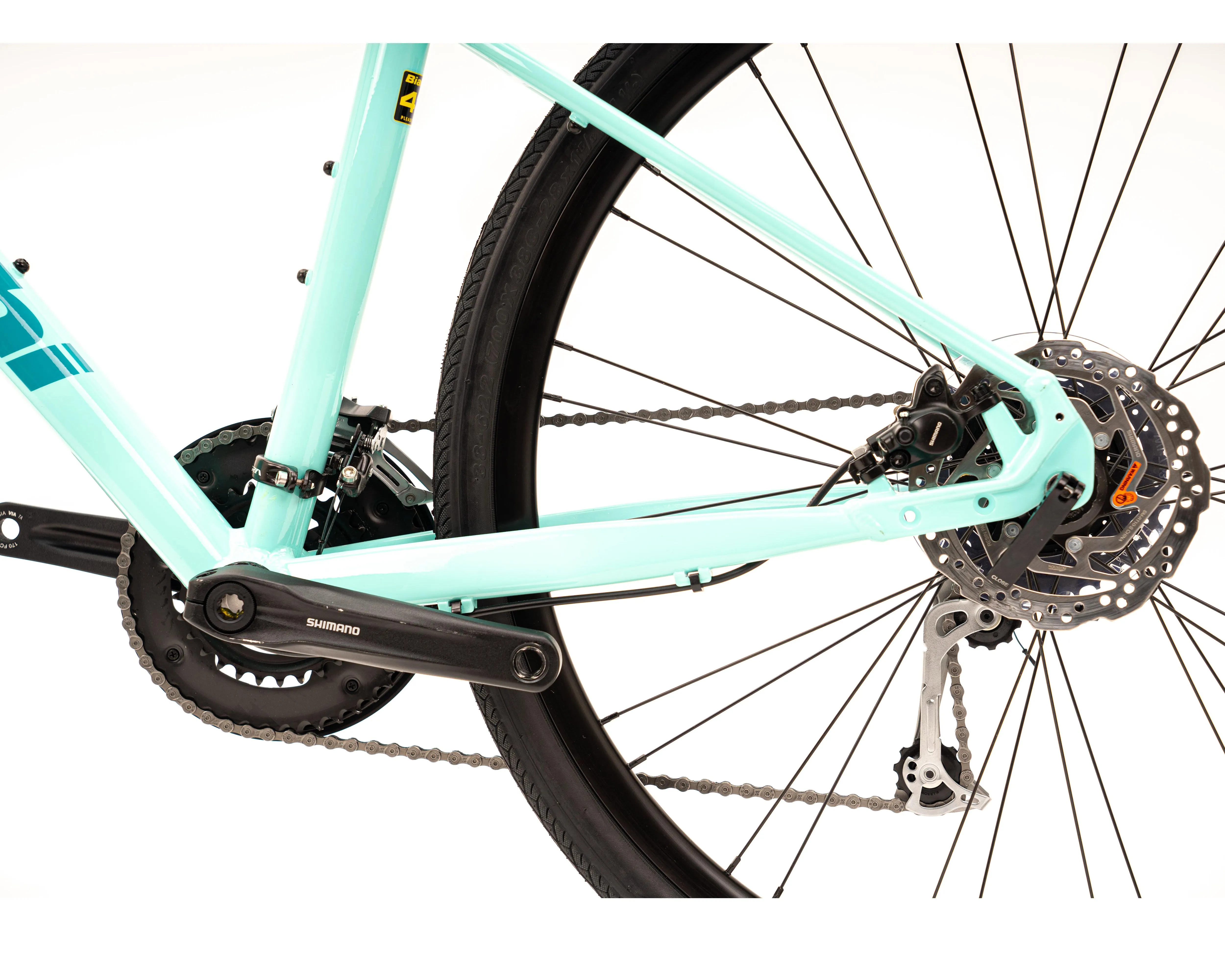 2022 Bianchi C-Sport 3 Alivio 2x9S Disc CK16 Gloss 43cm