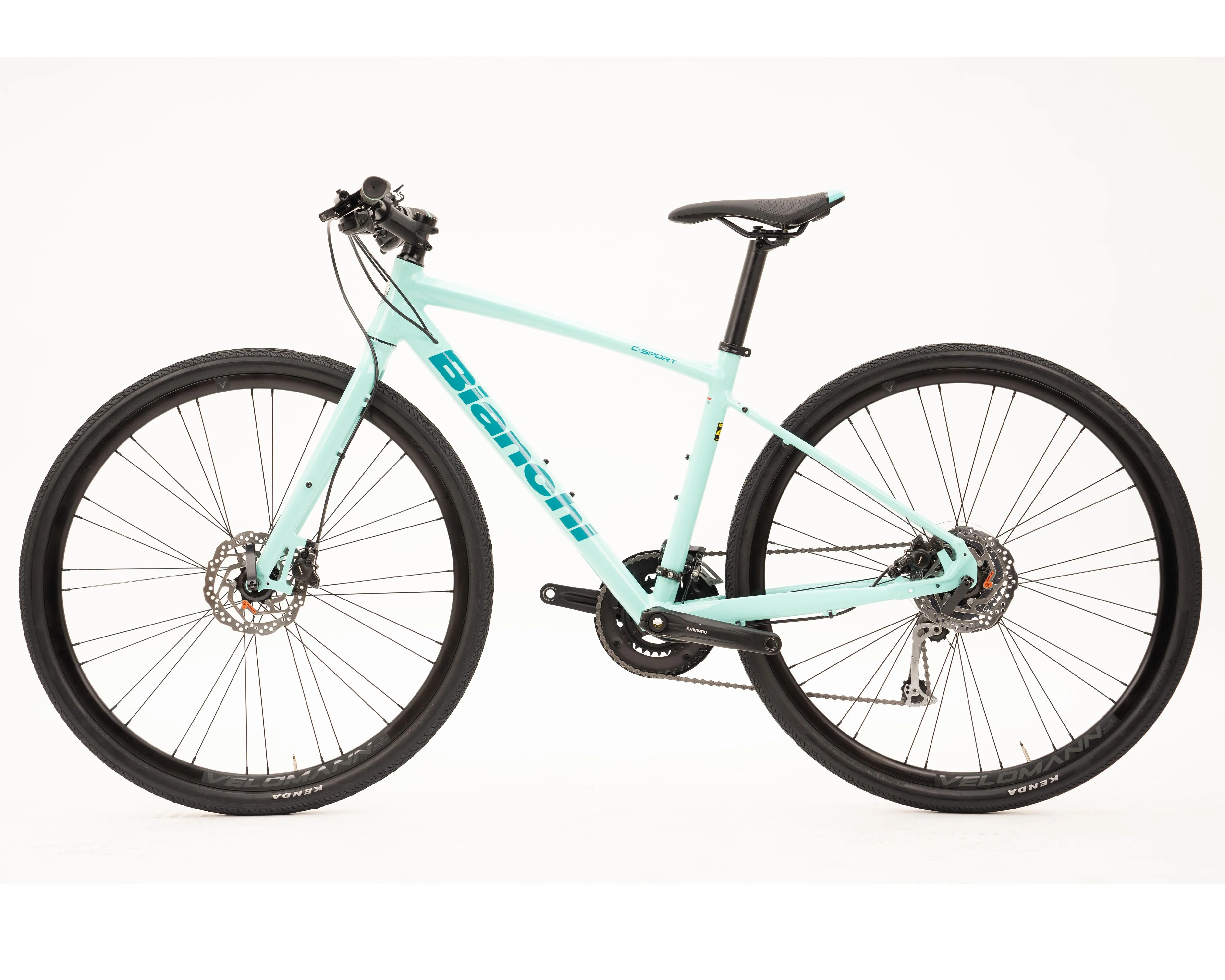 2022 Bianchi C-Sport 3 Alivio 2x9S Disc CK16 Gloss 43cm