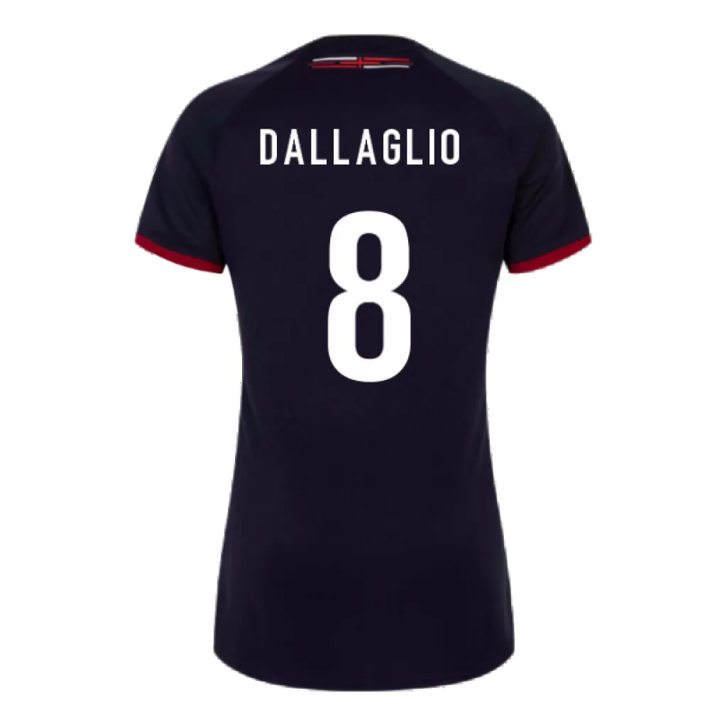 2023-2024 England Rugby Alternate Shirt (Ladies) (Dallaglio 8)