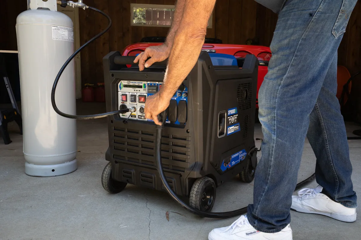 9,000 Watt Dual Fuel Portable Inverter Generator w/ CO Alert