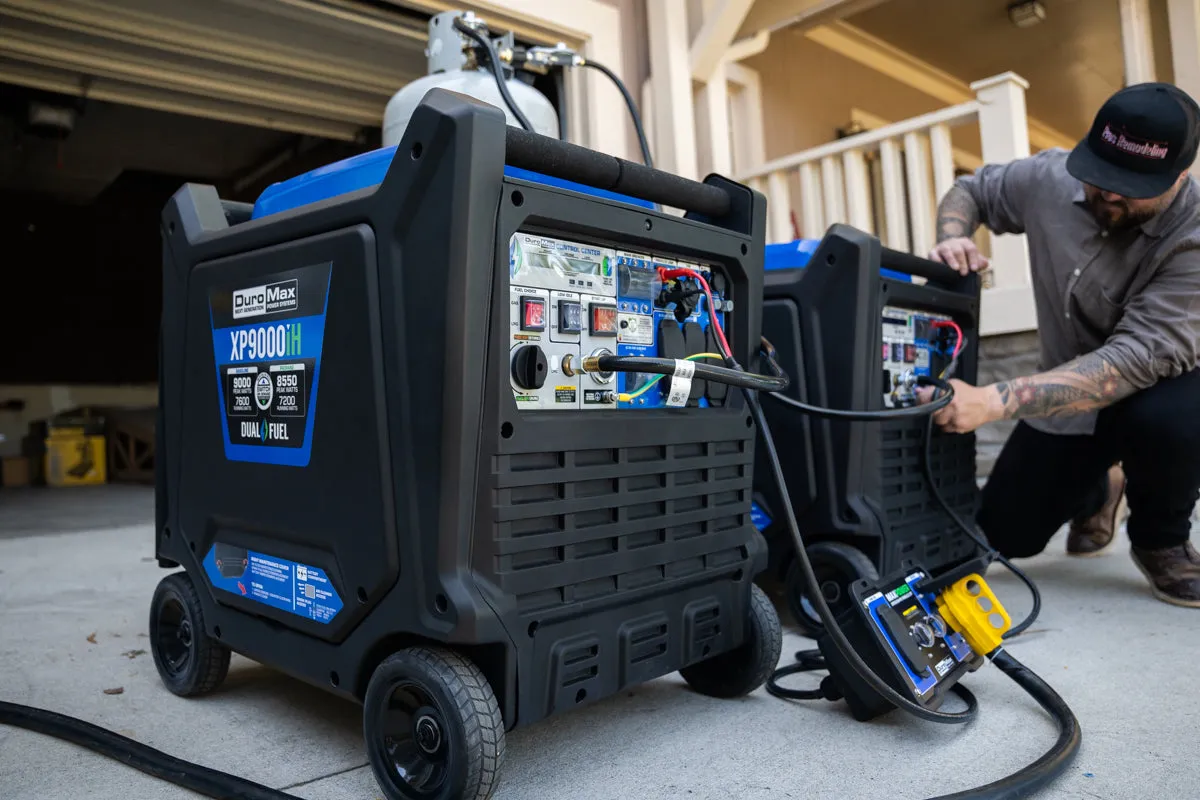 9,000 Watt Dual Fuel Portable Inverter Generator w/ CO Alert