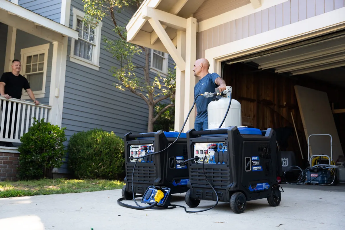 9,000 Watt Dual Fuel Portable Inverter Generator w/ CO Alert