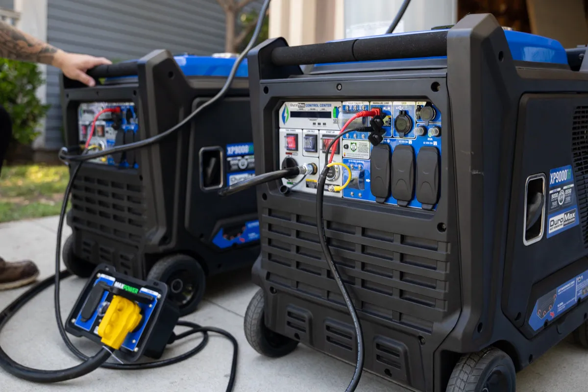 9,000 Watt Dual Fuel Portable Inverter Generator w/ CO Alert