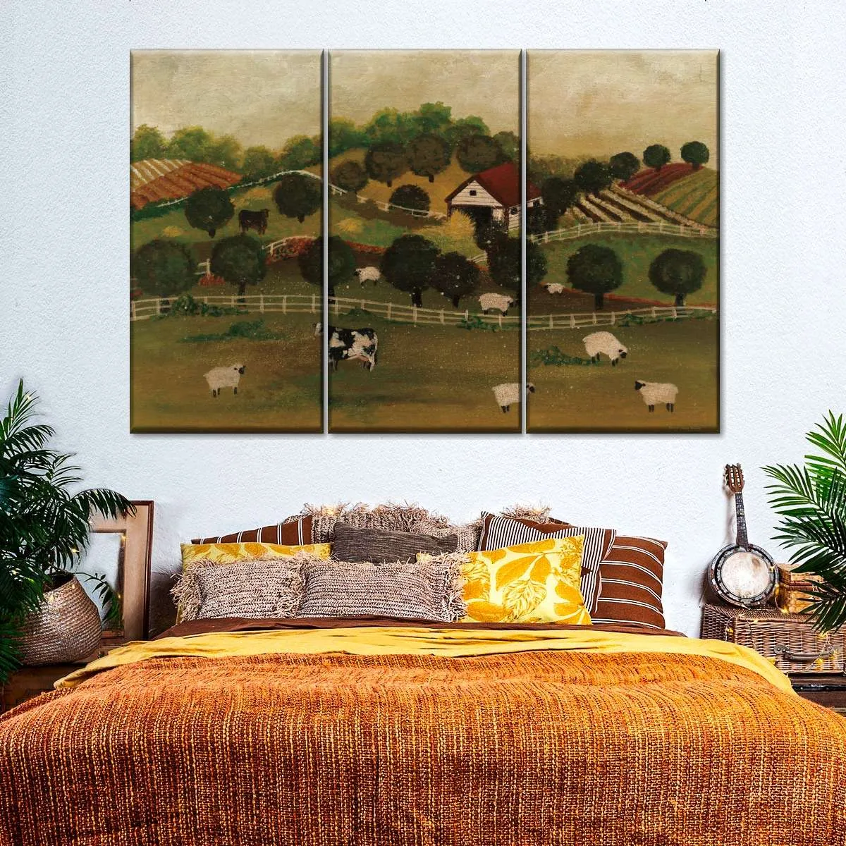 A Day At The Farm I Wall Art