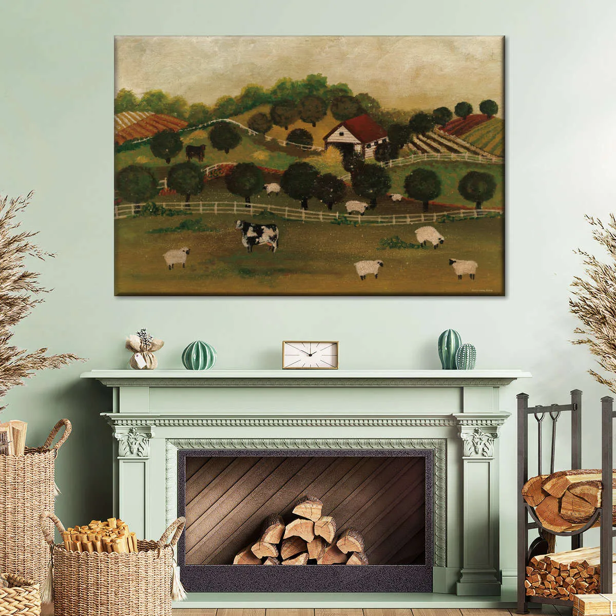 A Day At The Farm I Wall Art