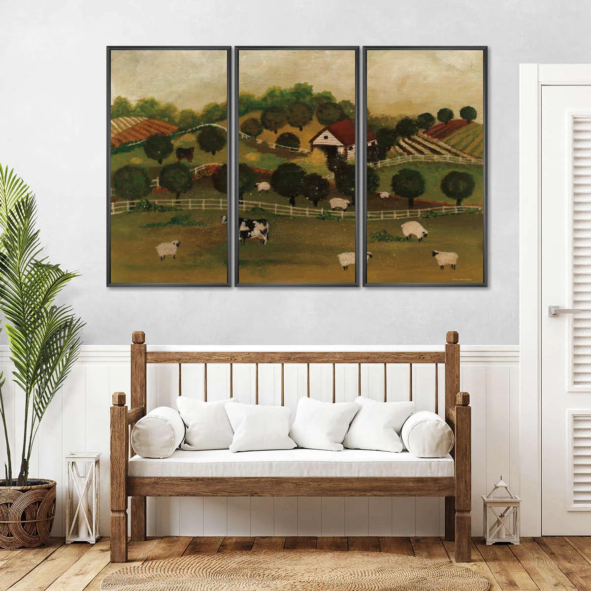 A Day At The Farm I Wall Art