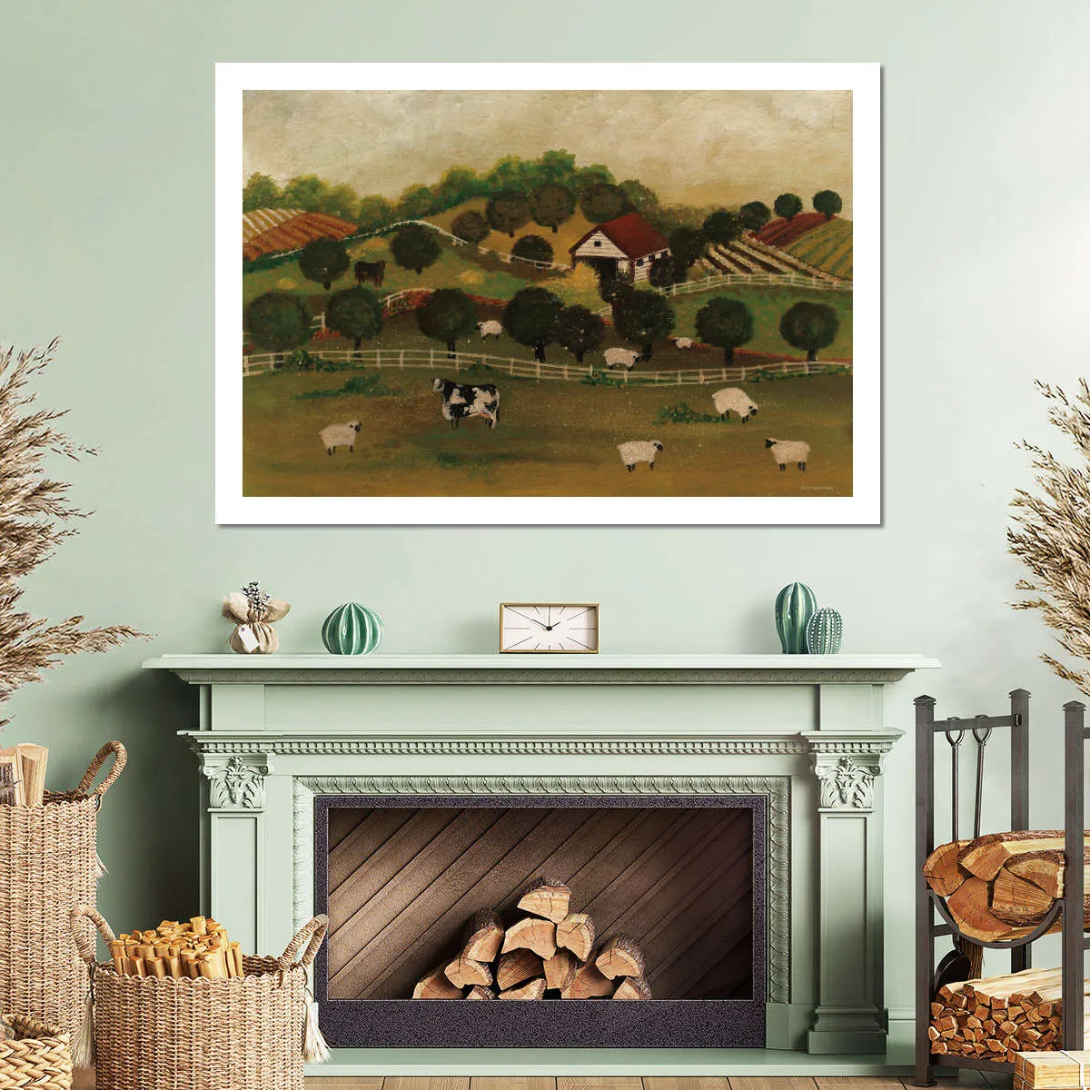 A Day At The Farm I Wall Art