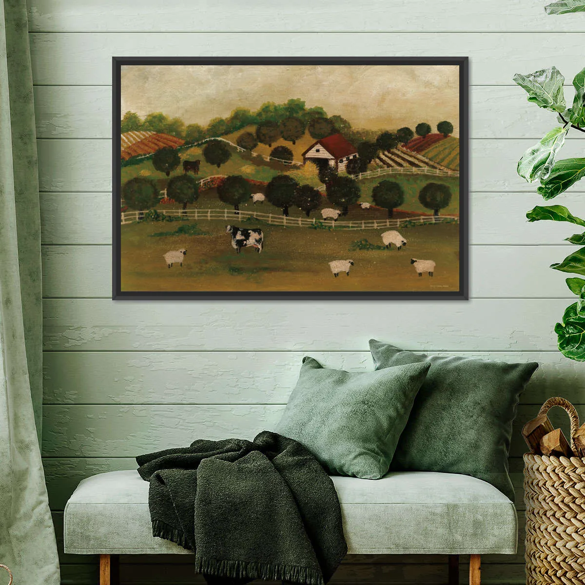 A Day At The Farm I Wall Art