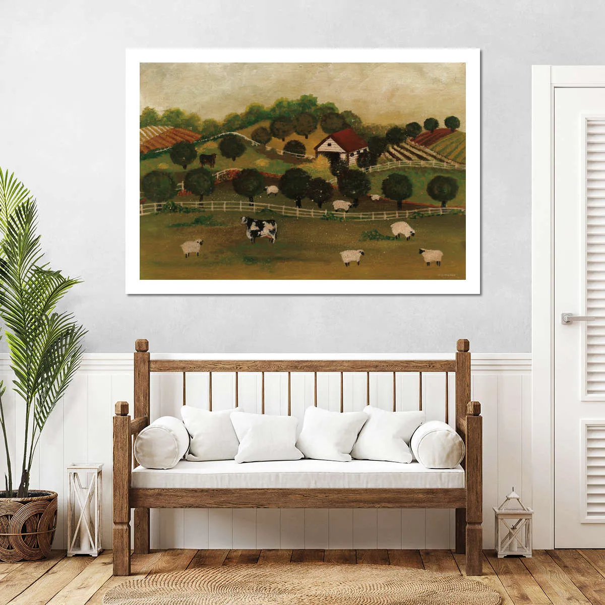 A Day At The Farm I Wall Art