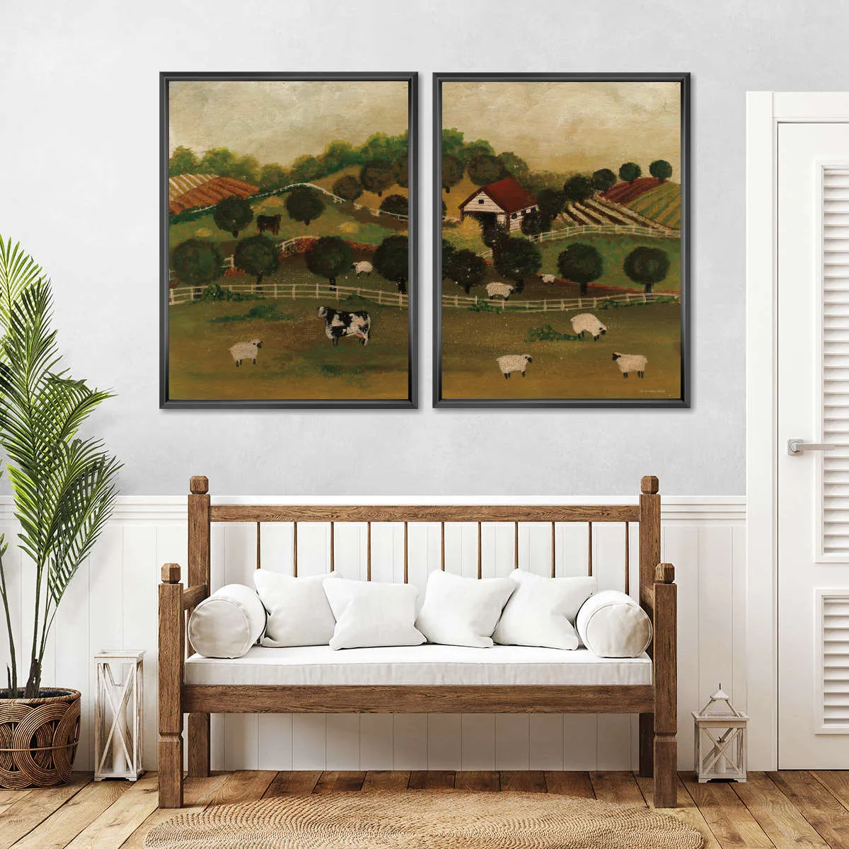 A Day At The Farm I Wall Art