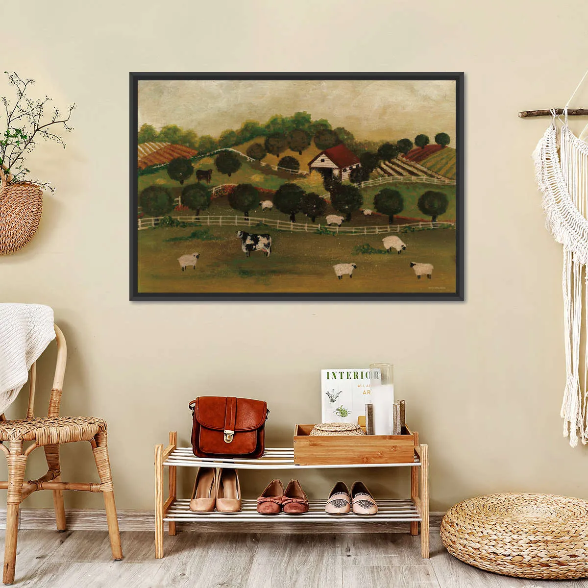 A Day At The Farm I Wall Art