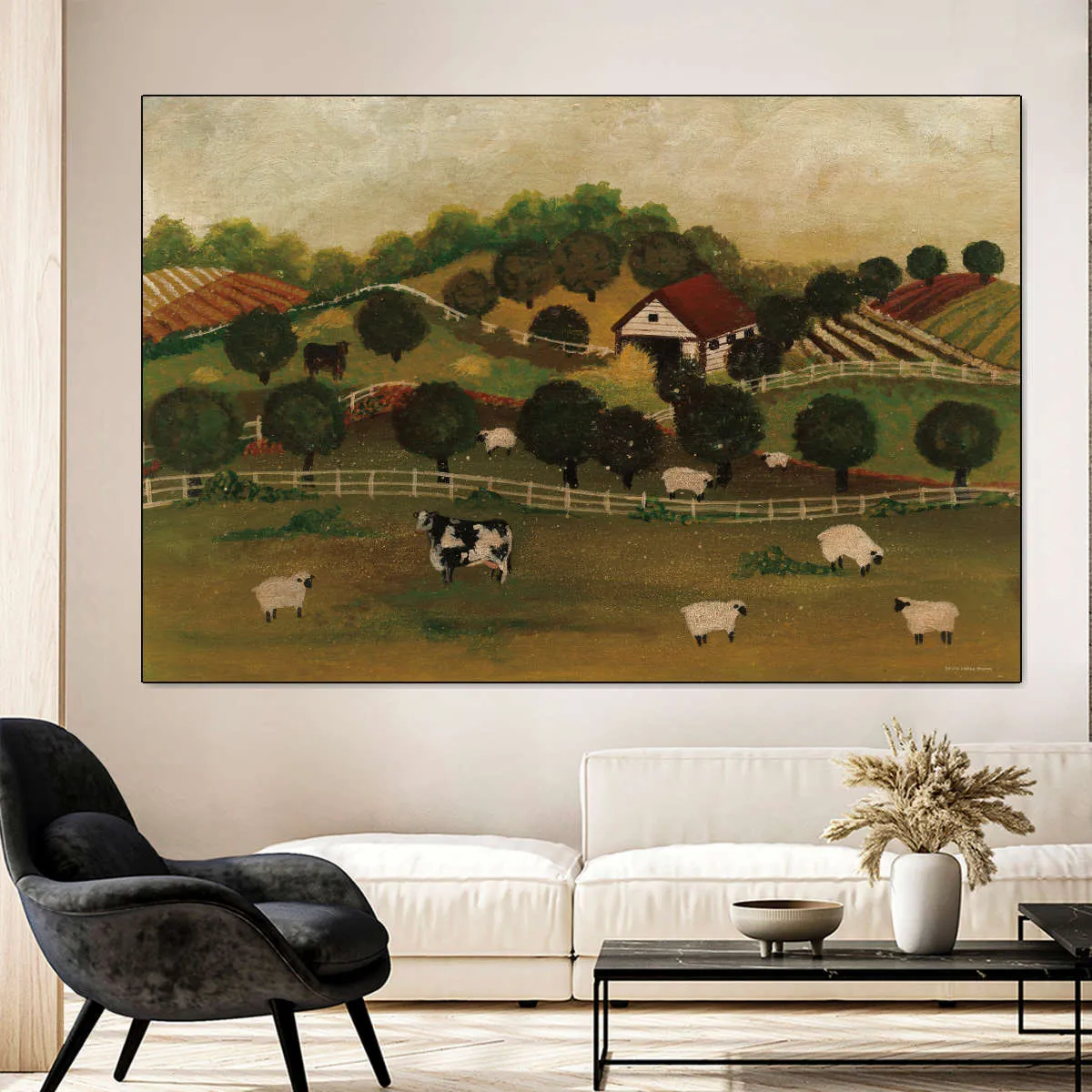 A Day At The Farm I Wall Art