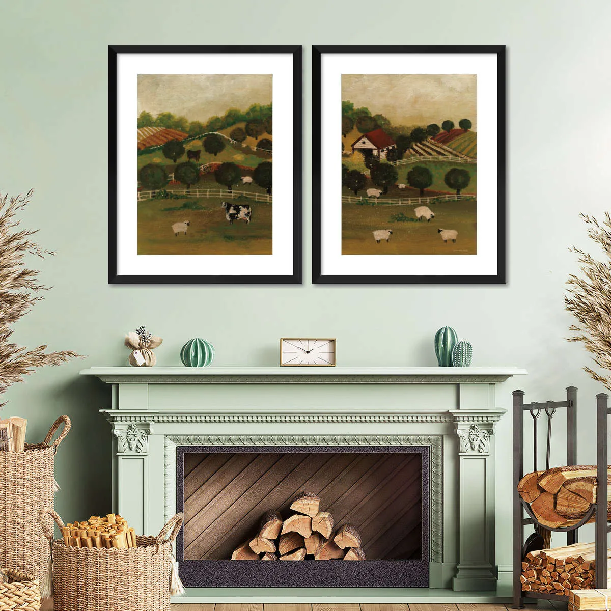 A Day At The Farm I Wall Art