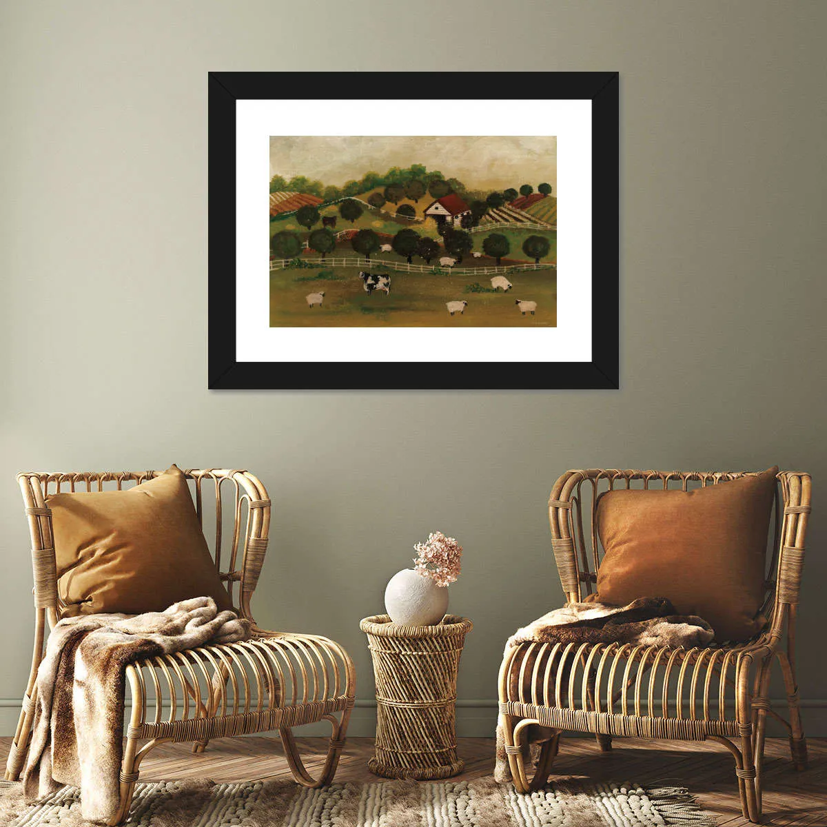 A Day At The Farm I Wall Art