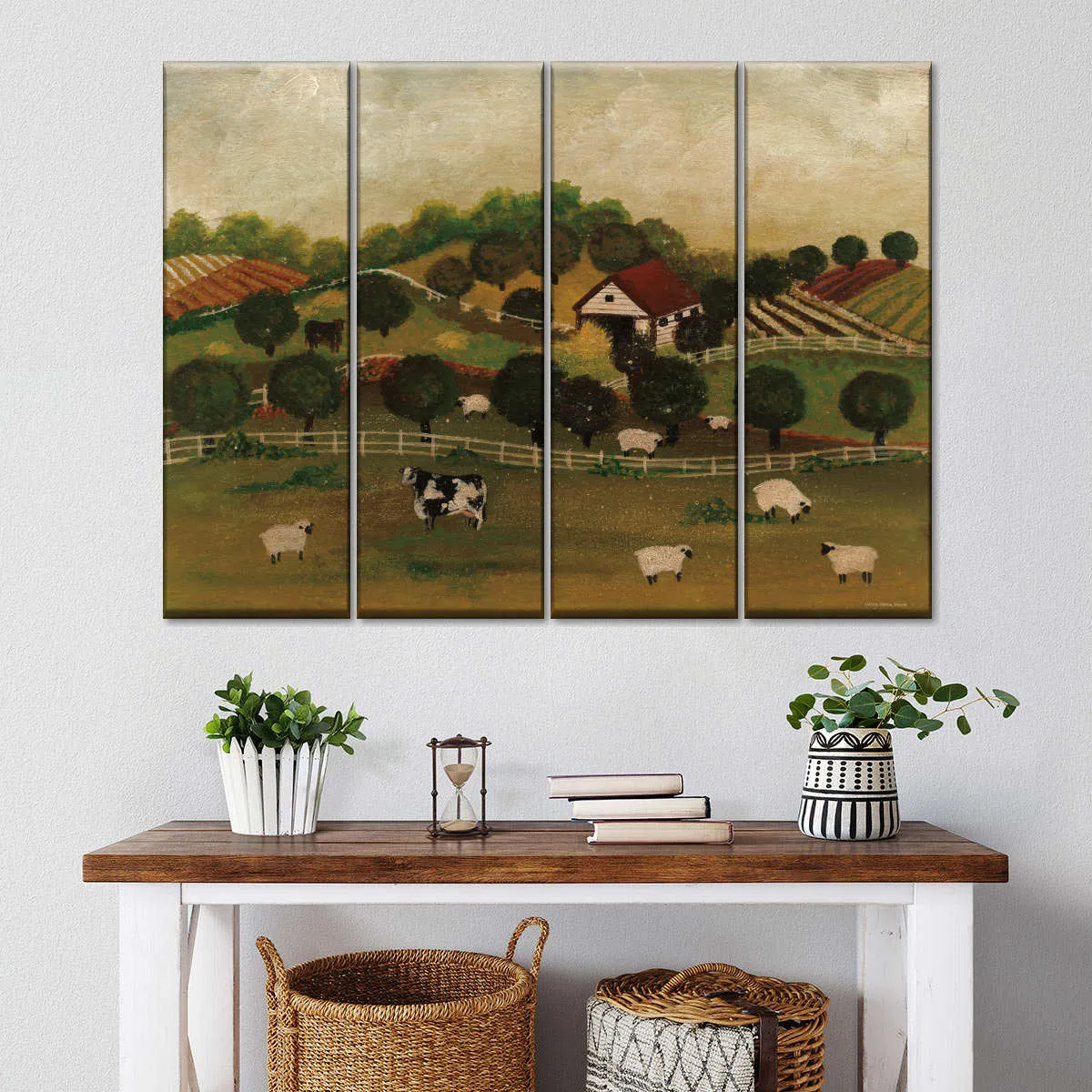 A Day At The Farm I Wall Art