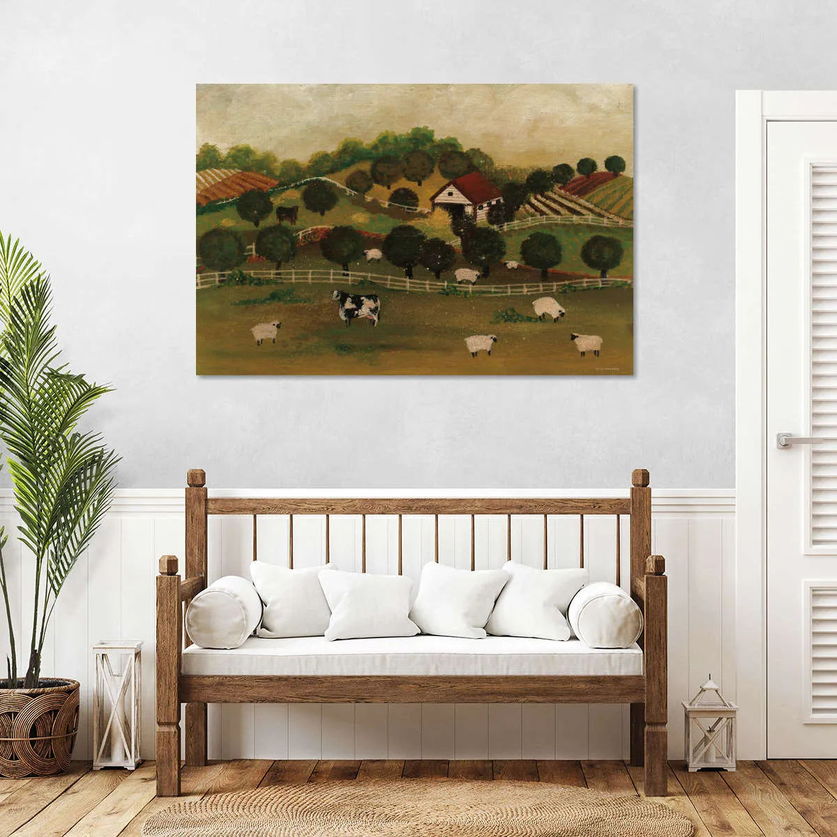 A Day At The Farm I Wall Art