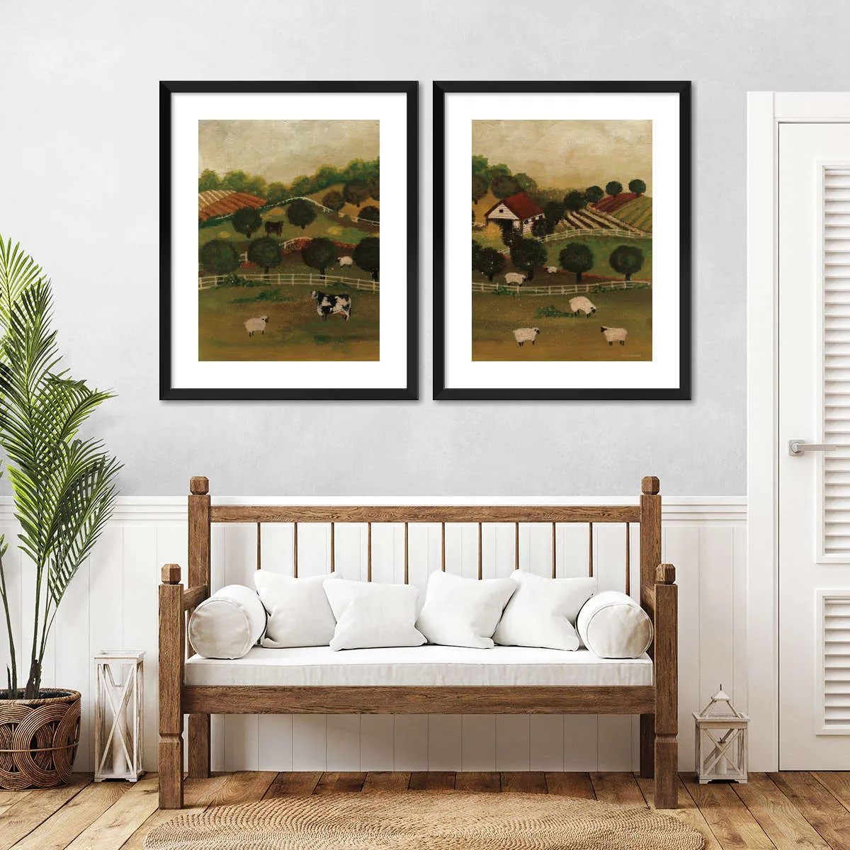 A Day At The Farm I Wall Art