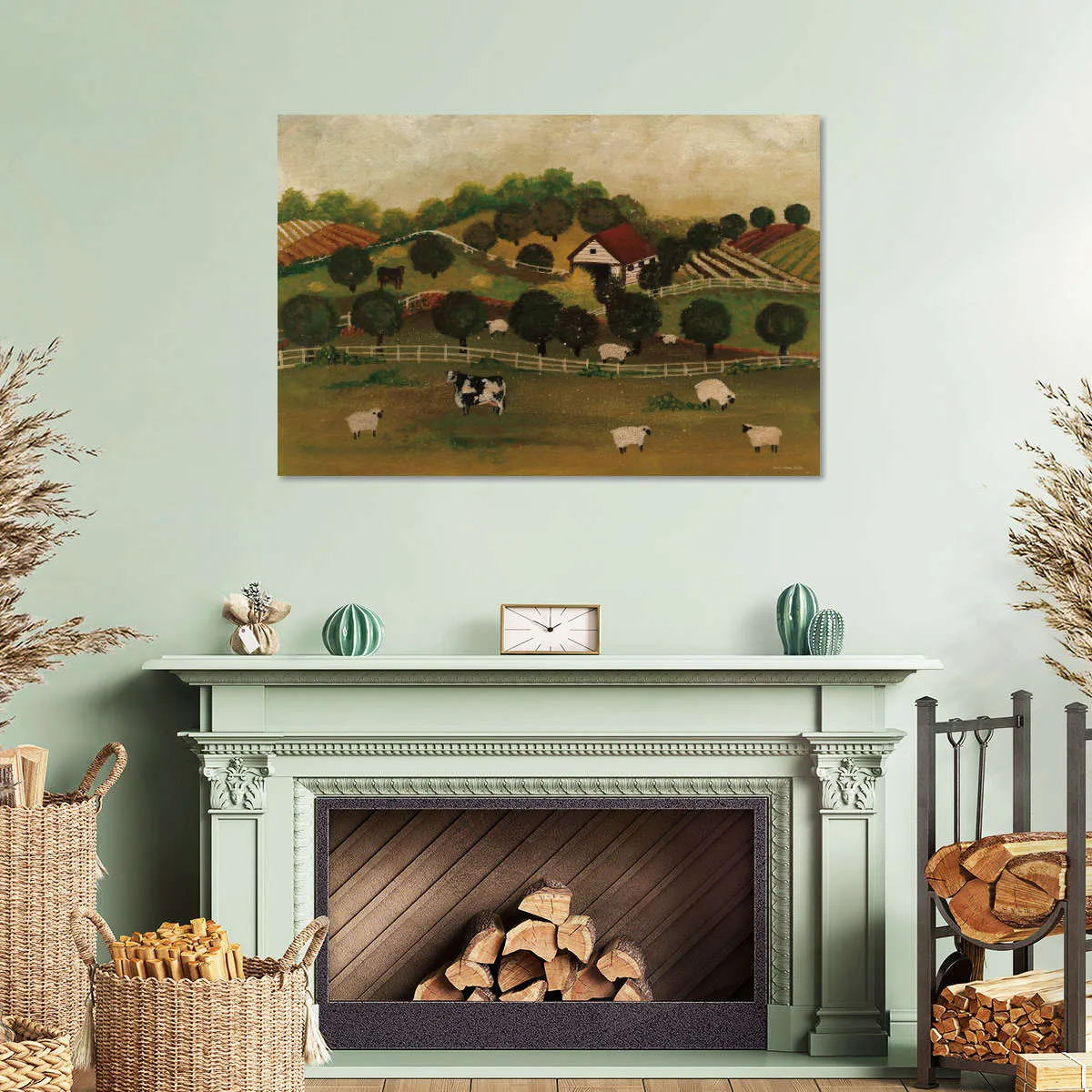 A Day At The Farm I Wall Art