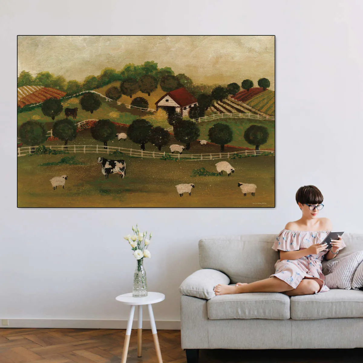 A Day At The Farm I Wall Art