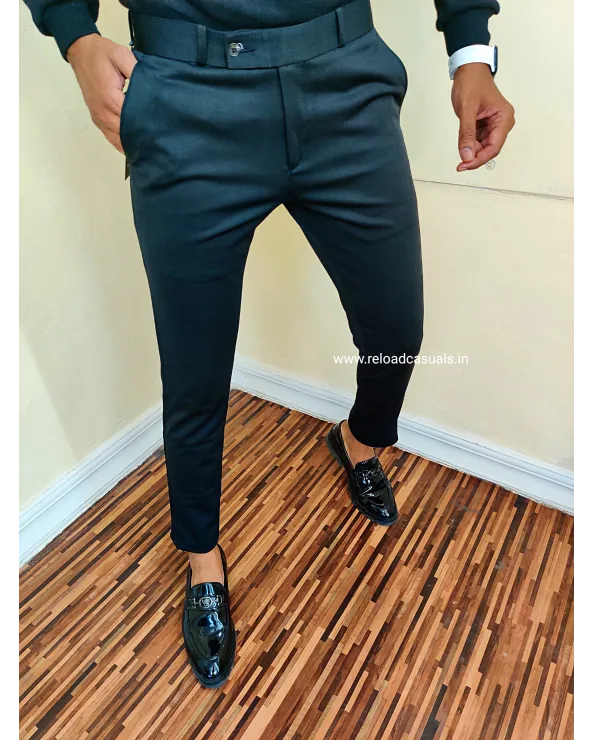 Ankle Formal Trouser - Black