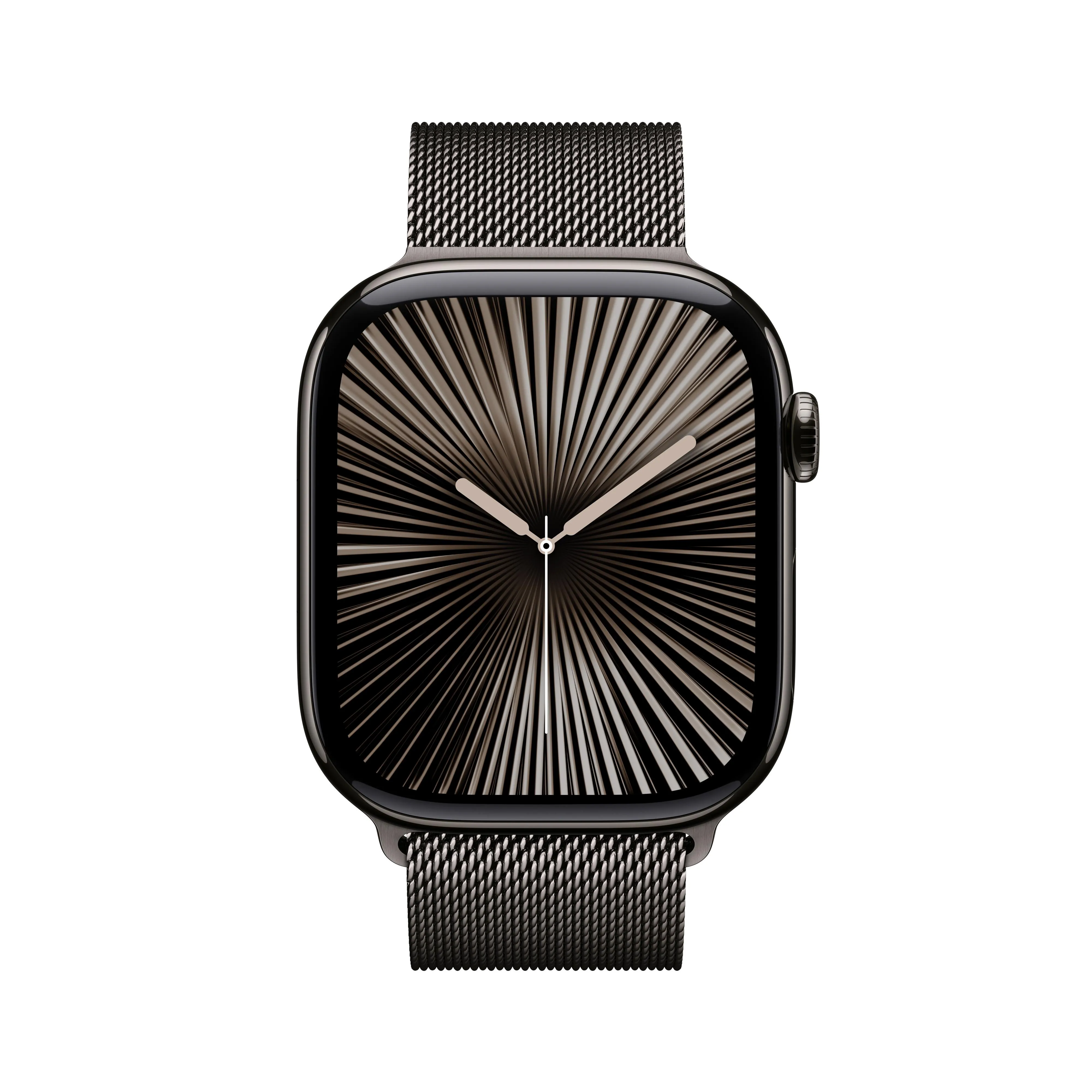 Apple Watch Series 10 GPS   Cellular 46mm Slate Titanium Case with Slate Milanese Loop - S/M