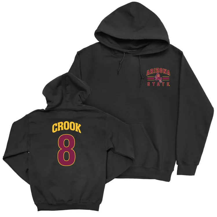 Arizona State Football Black Victory Hoodie - Jordan Crook