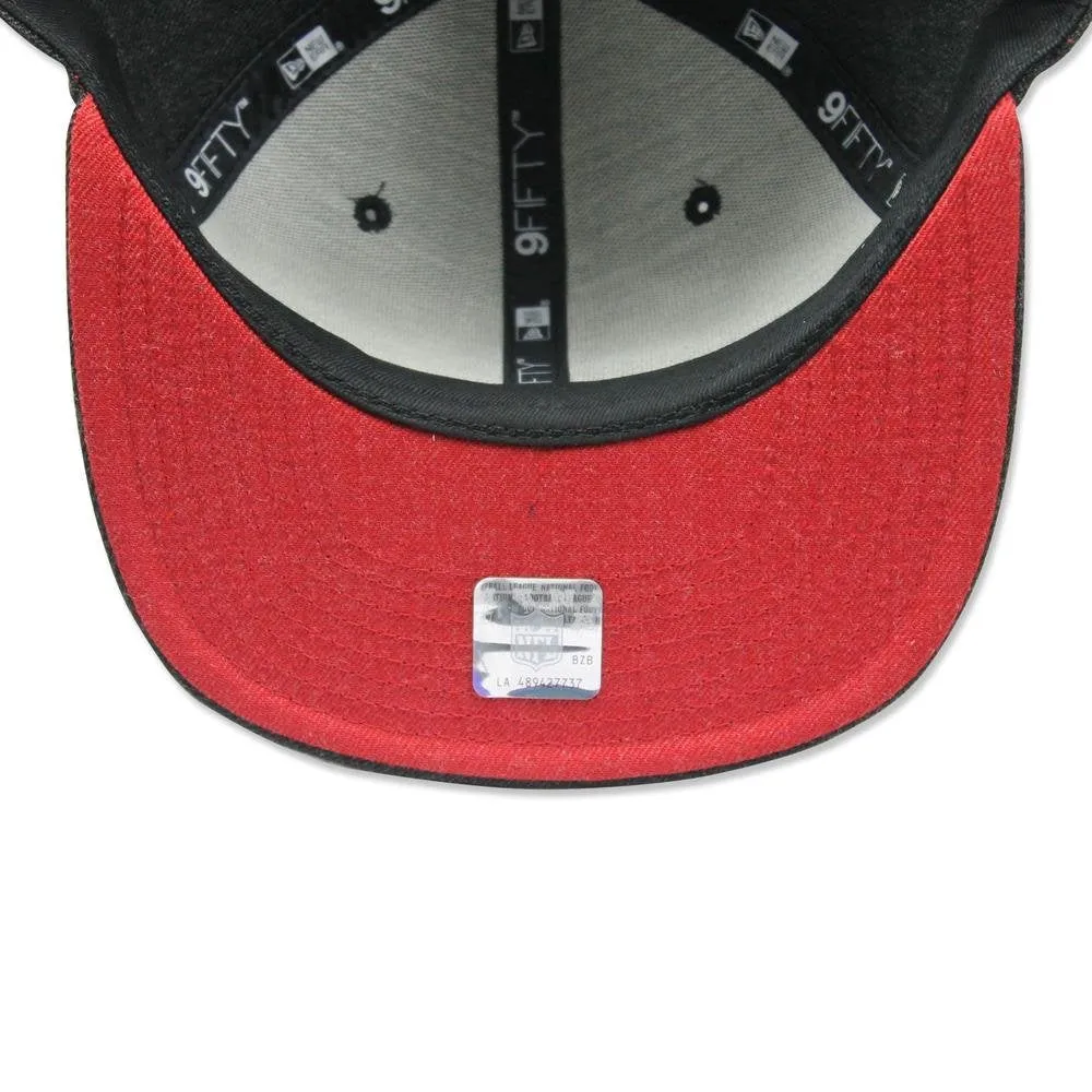 Atlanta Falcons NFL New Era 9Fifty Heather Hype Snapback Hat Cap Grey