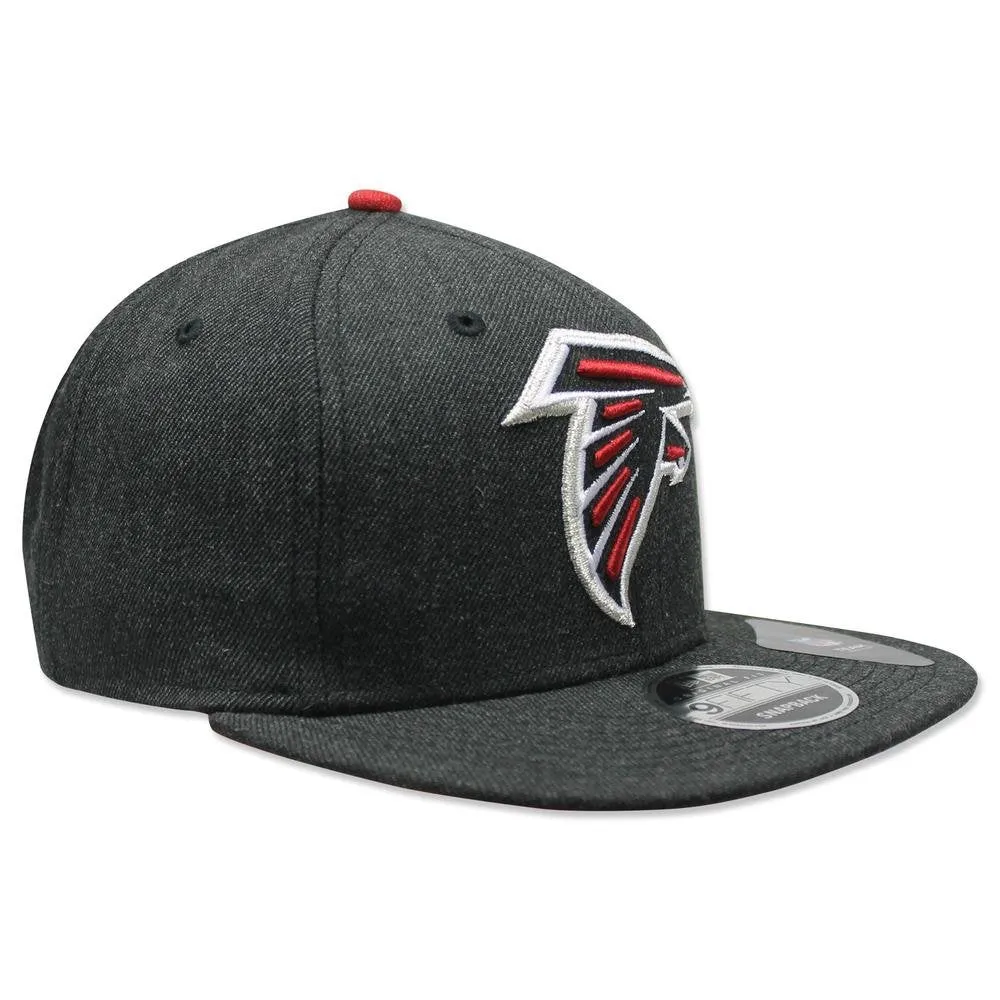 Atlanta Falcons NFL New Era 9Fifty Heather Hype Snapback Hat Cap Grey