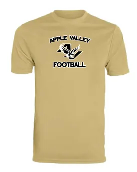 AV Highschool Football - Adult Wicking Short Sleeve T-Shirt - Vegas Gold