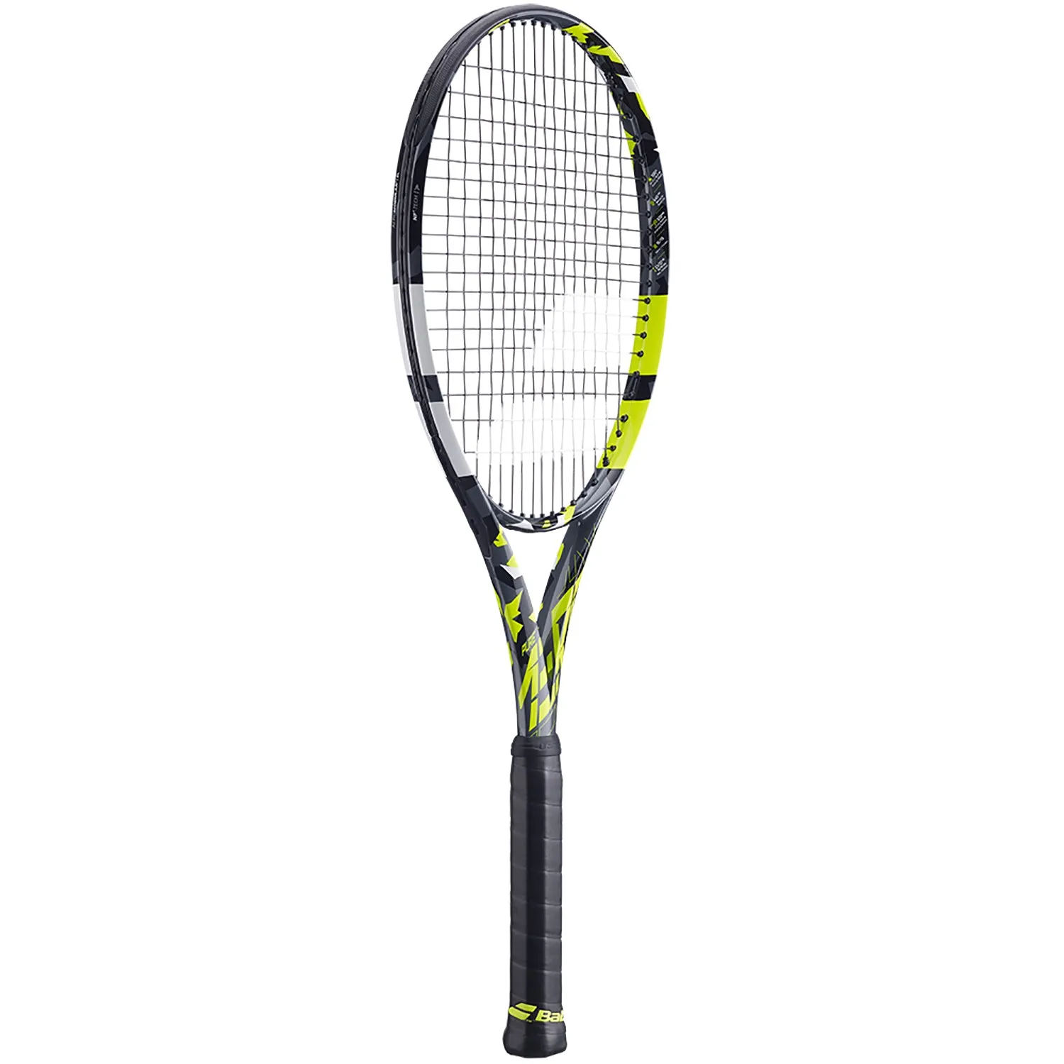 Babolat Pure Aero Tennis Racquet, Grey/Yellow/White