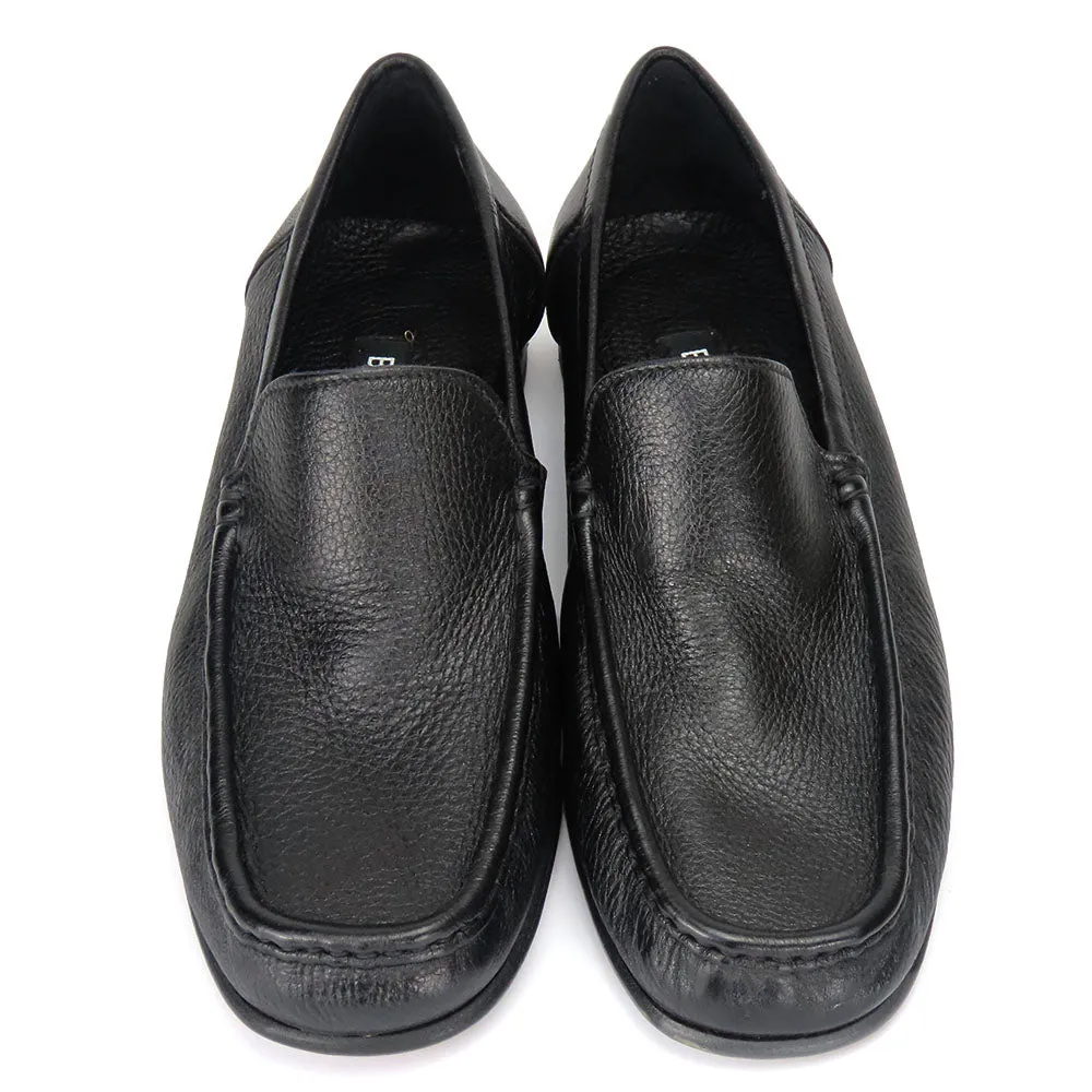 Bally Leather Loafers Black