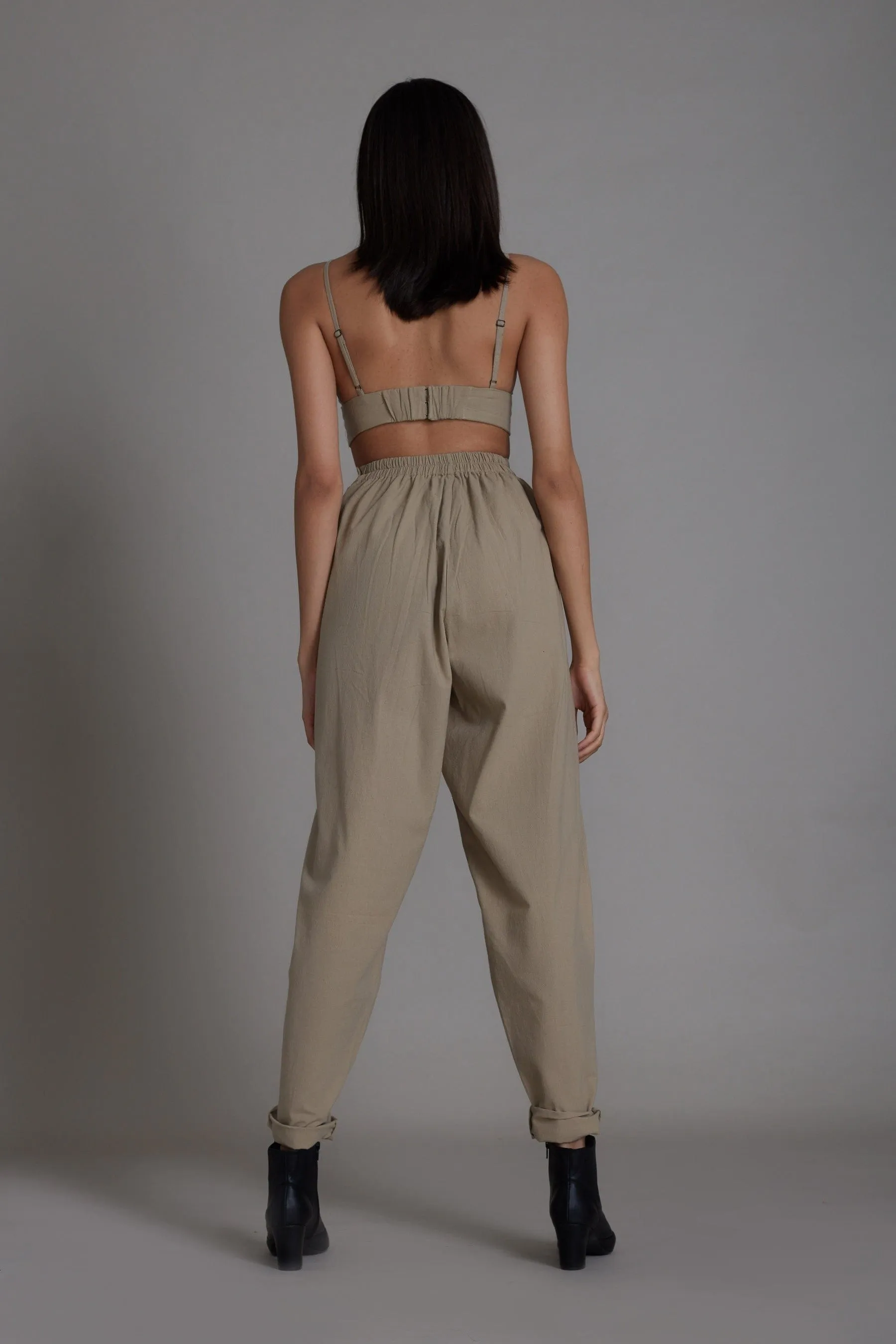 Beige Mile Pants