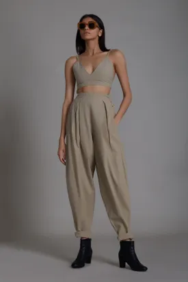 Beige Mile Pants