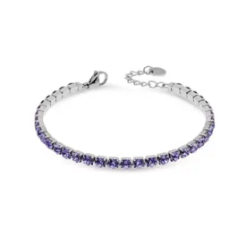 Bracciale tennis donna in acciaio LiuJo LJ2423