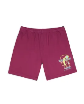 Brain Dead Equipment Tennis Jersey Short - Plum