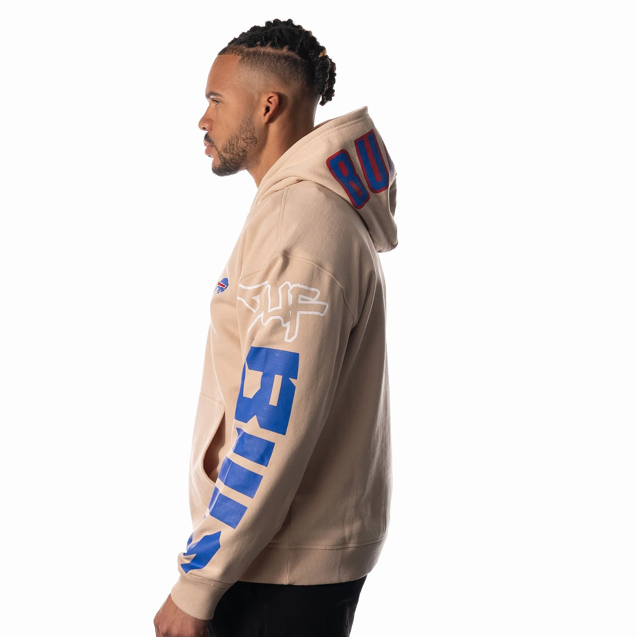 Buffalo Bills Graphic Hoodie - Cream