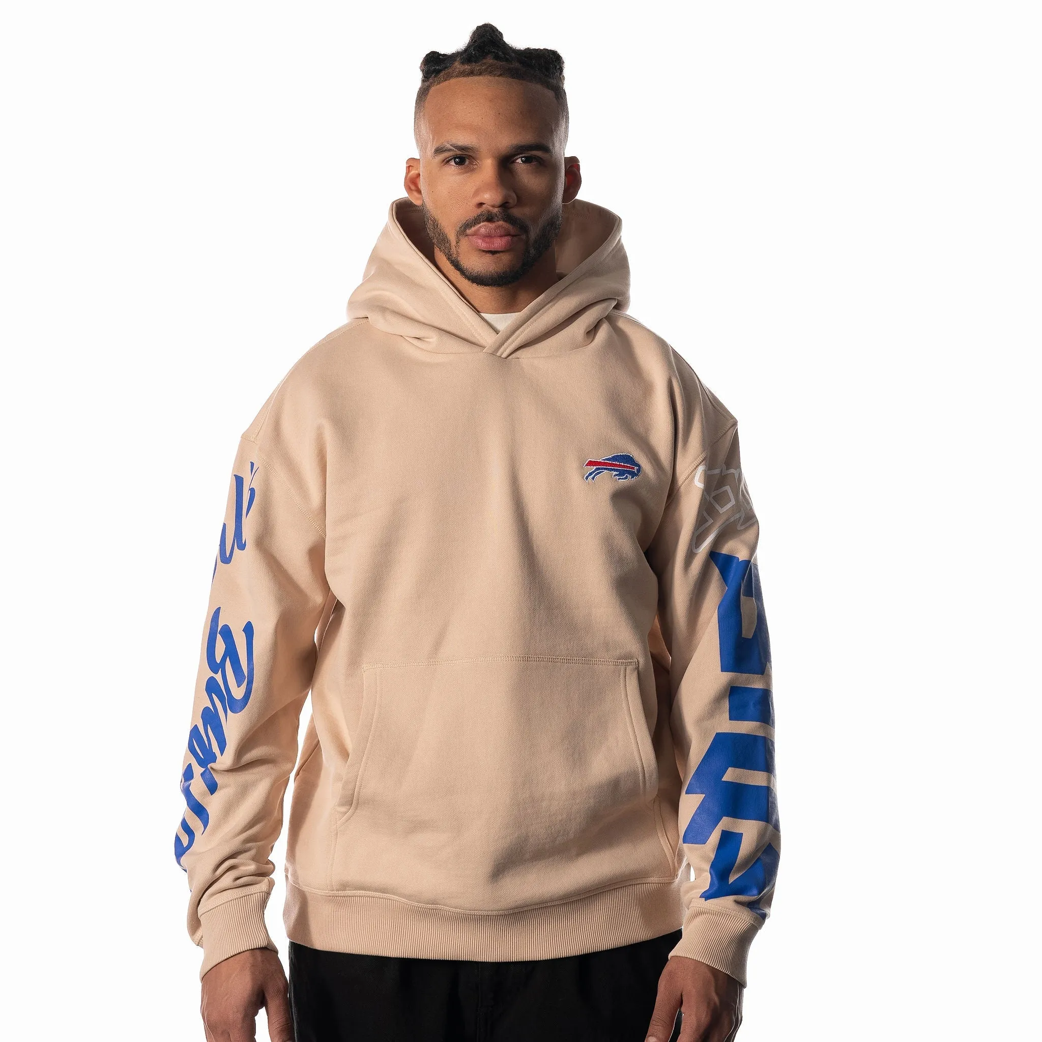 Buffalo Bills Graphic Hoodie - Cream