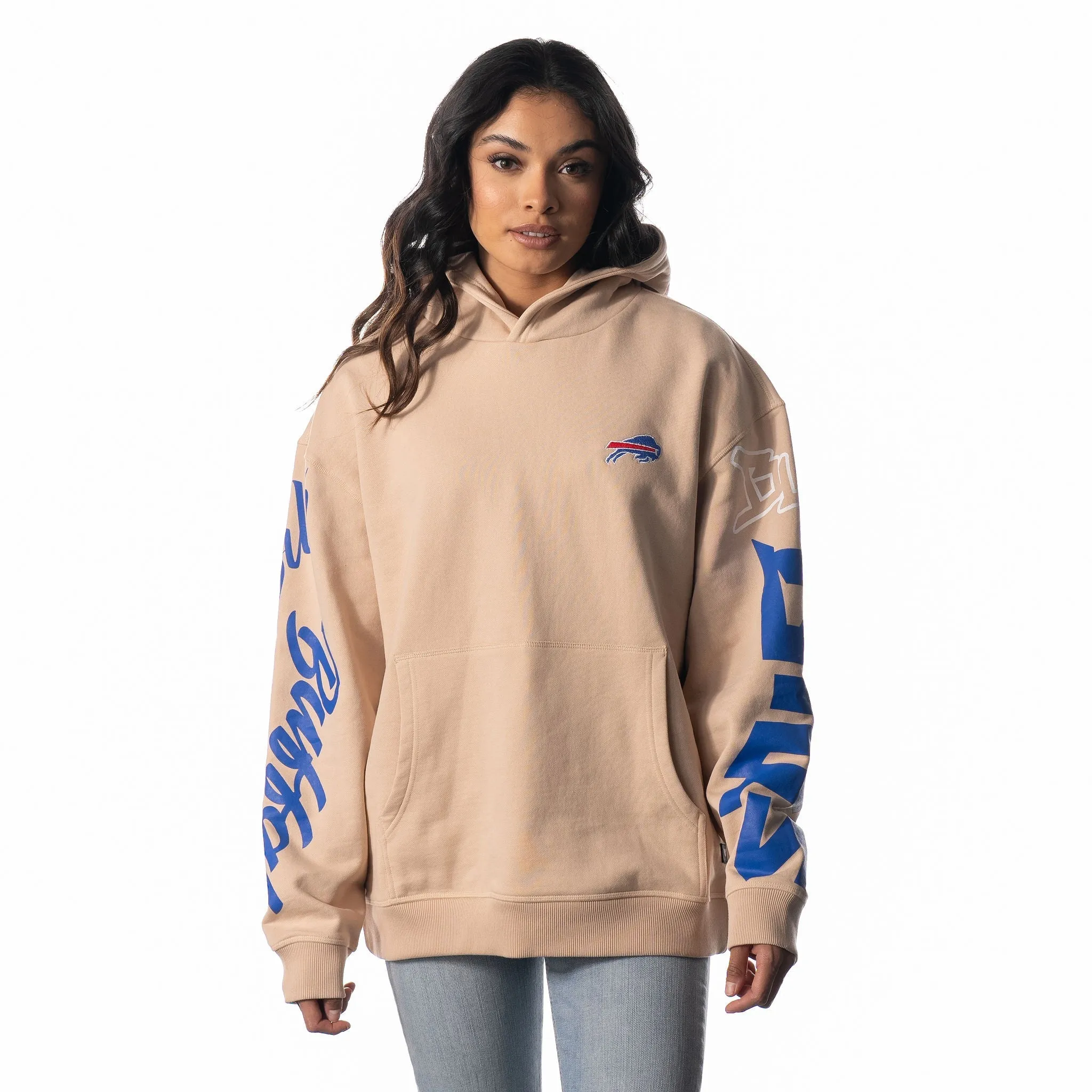 Buffalo Bills Graphic Hoodie - Cream