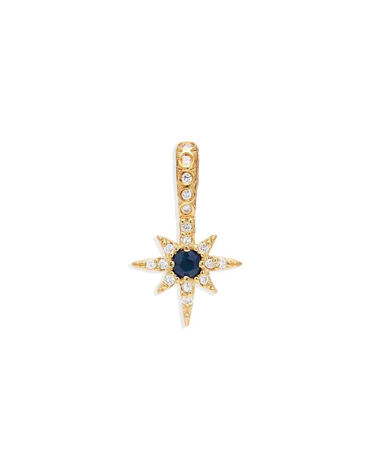 By Charlotte Dancing In Starlight Sapphire Pendant, Gold