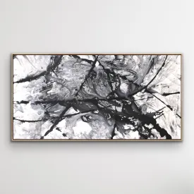 Canvas print: "White Octopus" (Rectangle)